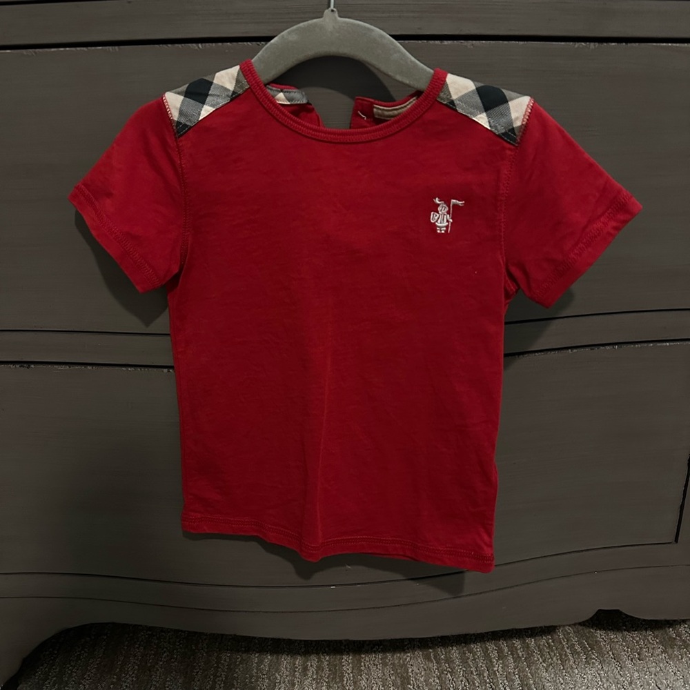 Burberry boys tshirt